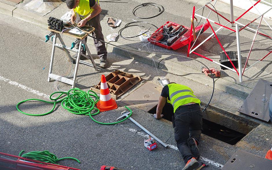 travaux assainissement Saint-Maurice