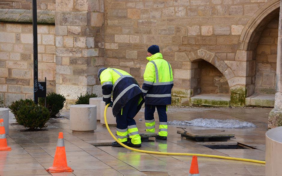 travaux assainissement Saint-Maurice
